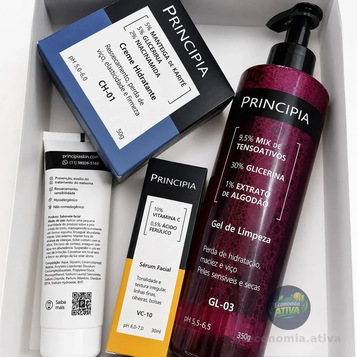 Principia Kit Essencial Gl-03 + Ch + Vc + Ps