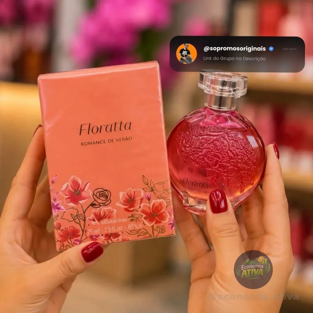 Colônia Floratta Romance De Verão 75ml - Boticário