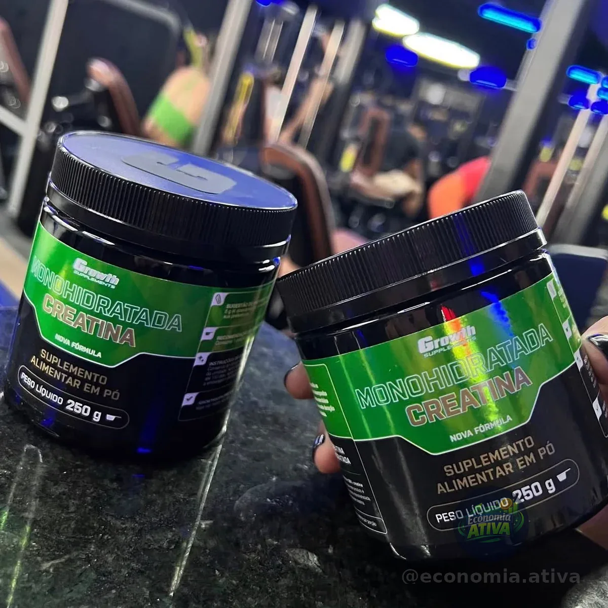 Creatina Monohidratada 250g Growth Supplements