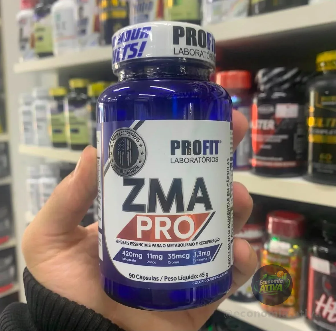 Zma Pro 90 Cápsulas Profit