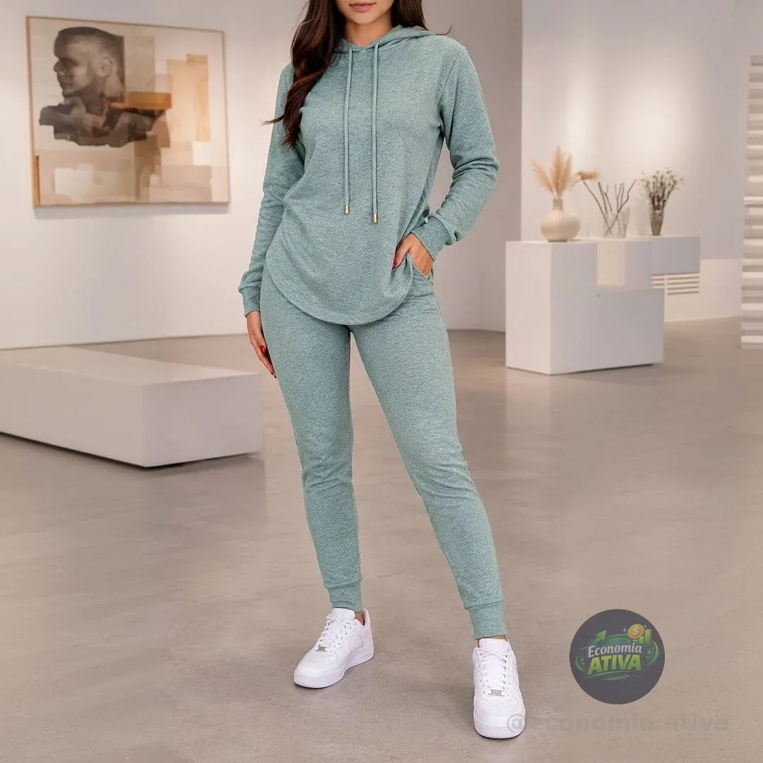 Conjunto De Frio Feminino (5 cores)