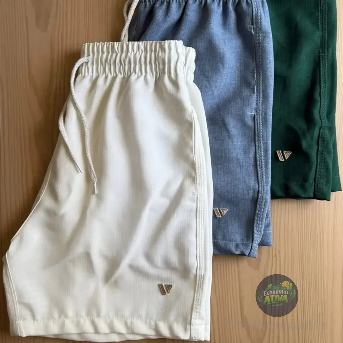 Shorts De Linho Voker (6 cores)