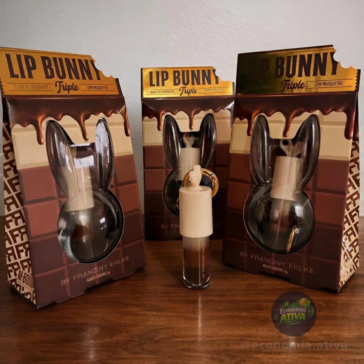 Gloss Lip Bunny Triple Fran By Franciny