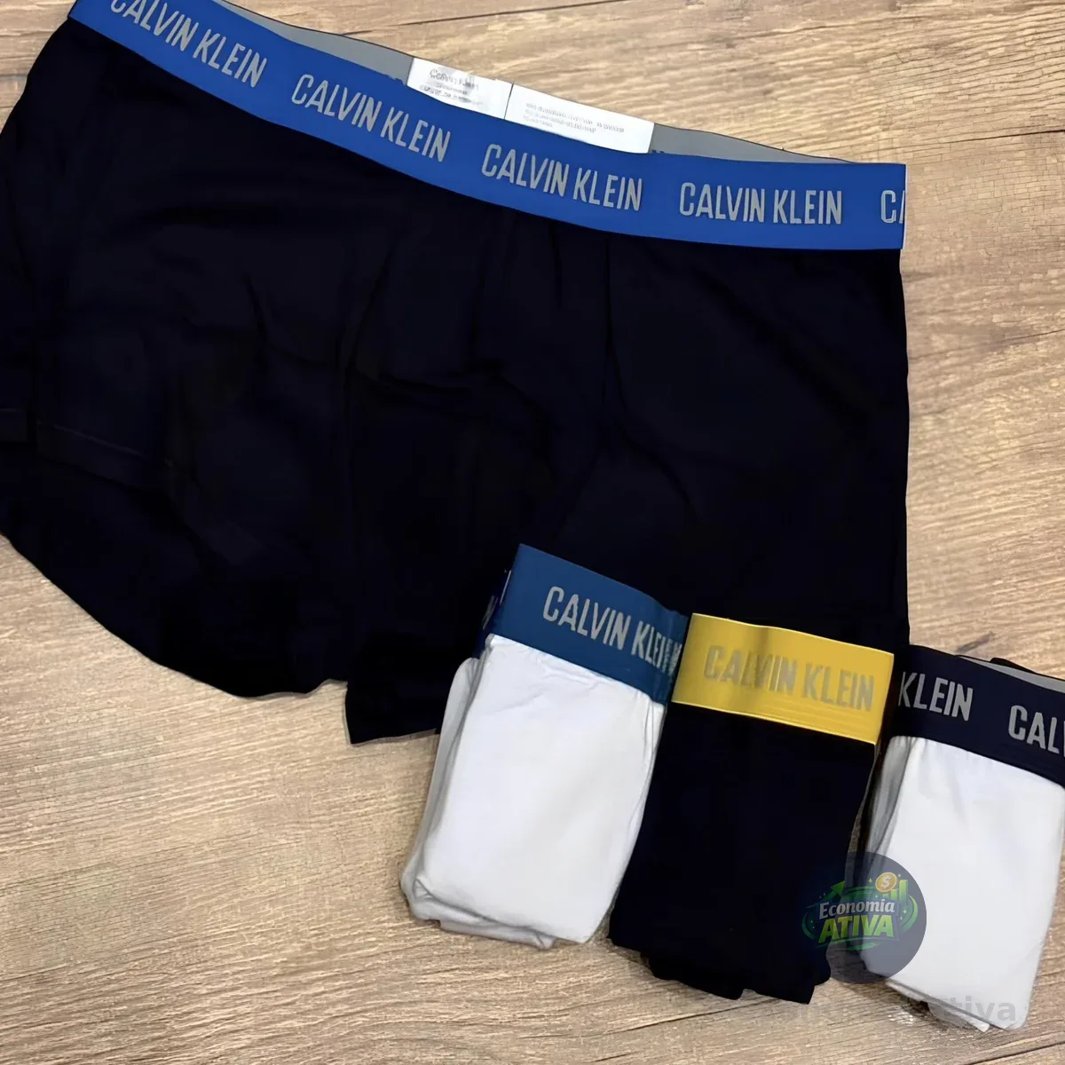 Kit 4 Cuecas Calvin Klein Ck Low