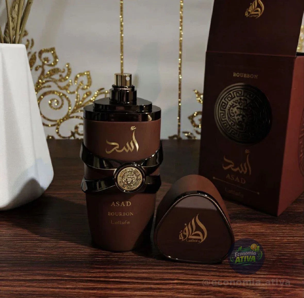 Perfume Árabe Asad Bourbon 100ml