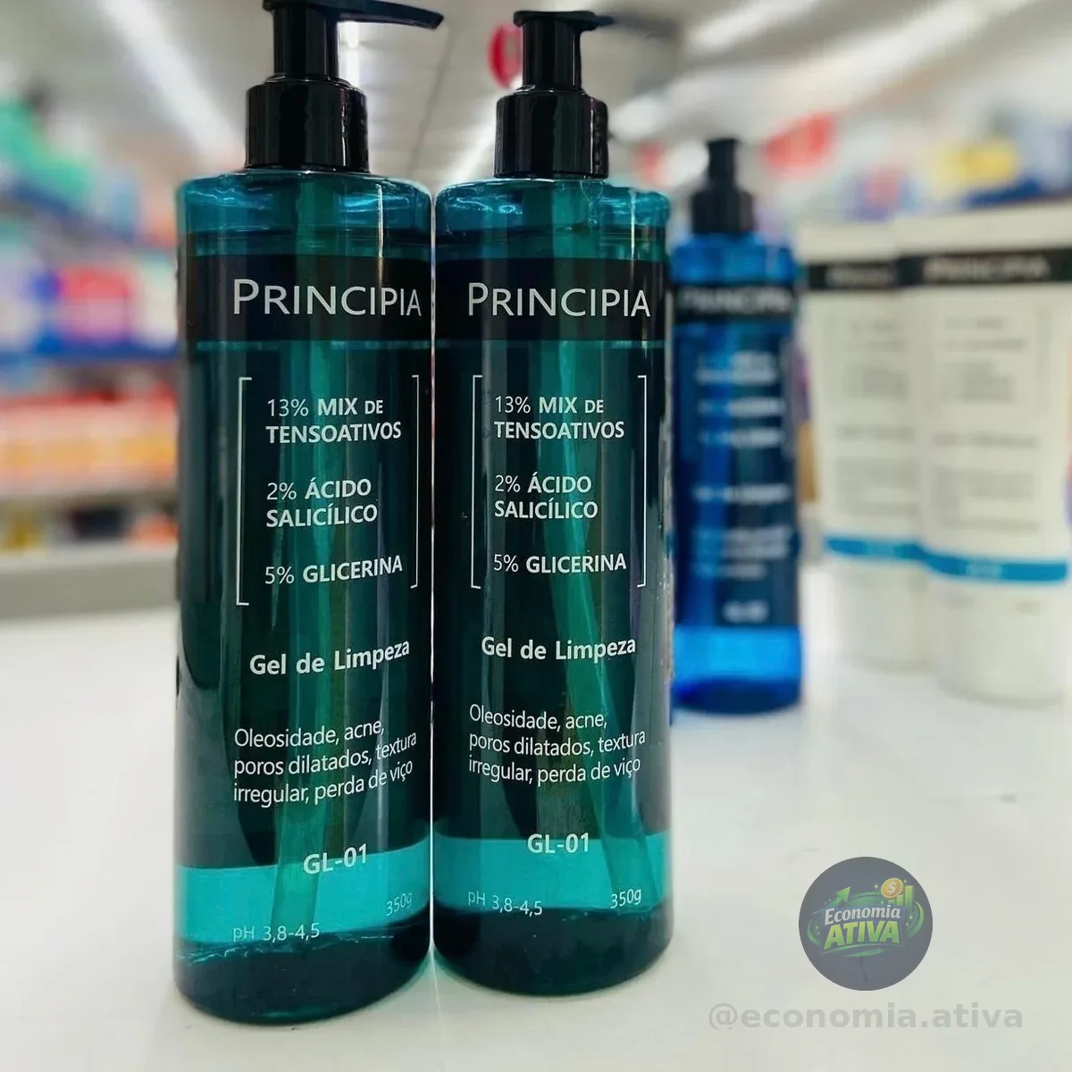 Principia Kit Duo Gel de Limpeza GL-01 - 350g