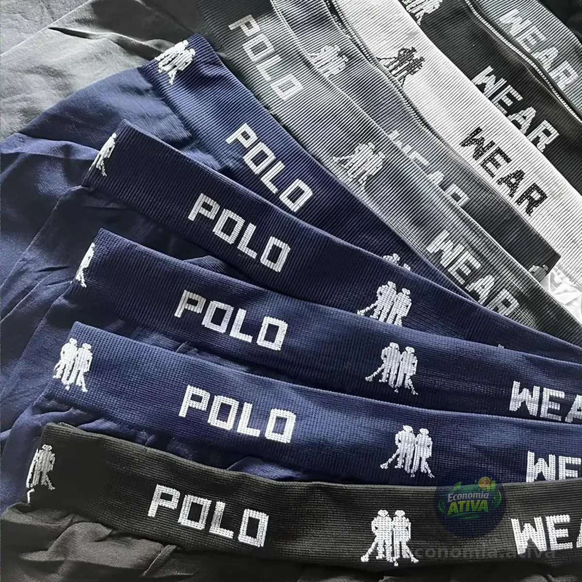 Kit 10 Cuecas Boxer Lisa Polo Wear