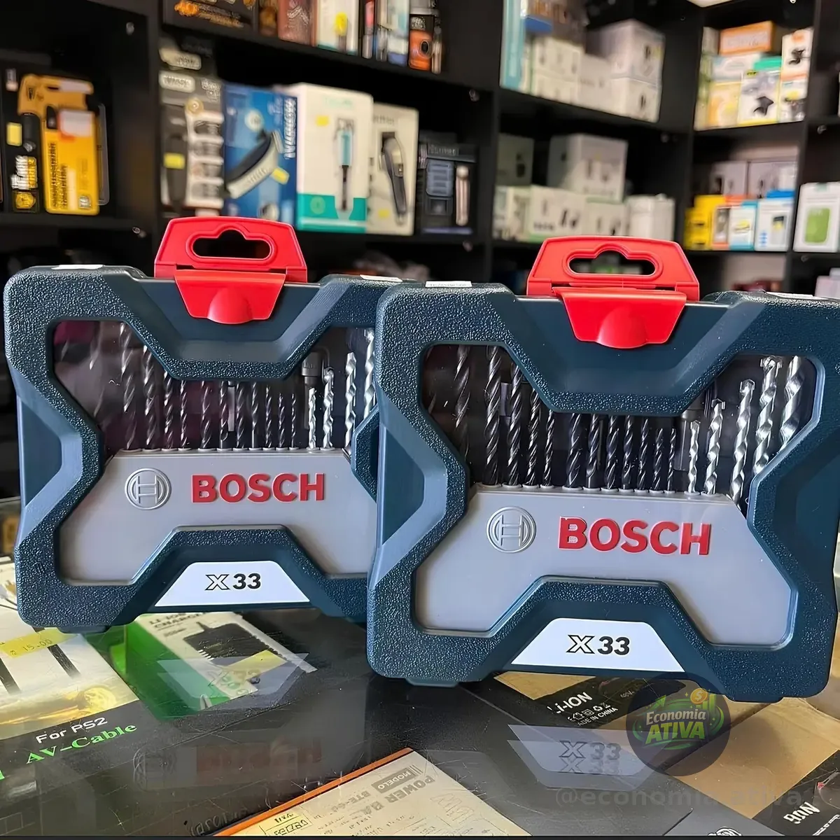 Kit Pontas E Brocas Maleta 33 Unidades Bosch