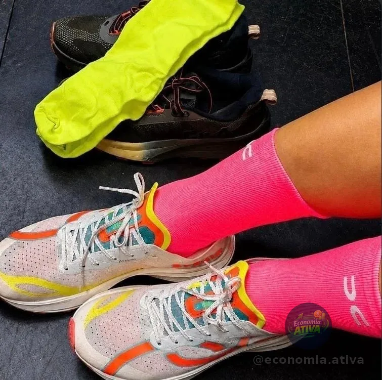 Kit 2 Par Meia Esporte Gym