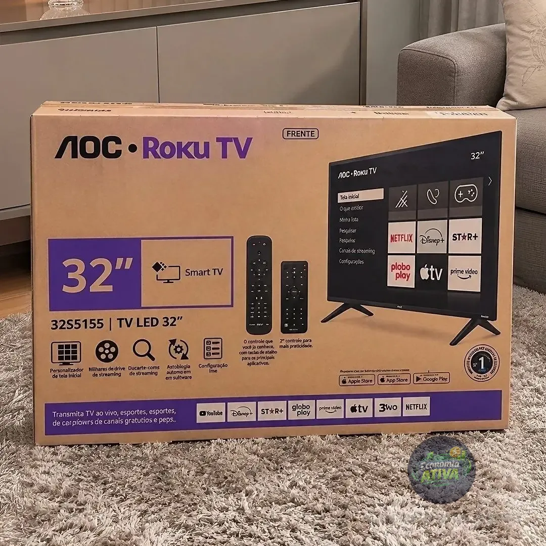 Smart Tv Aoc Dled 32 Roku Tv