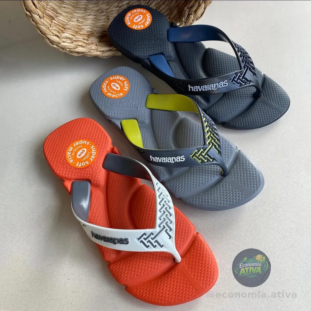 Chinelo Havaianas Power 2.0 Anatômica