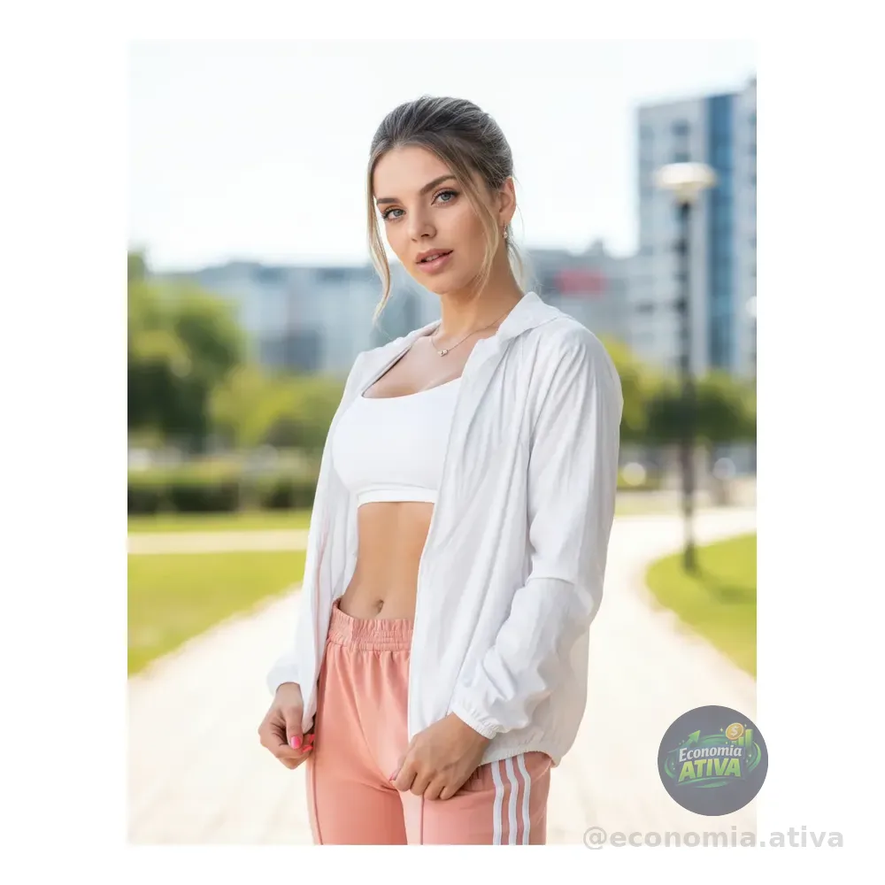 Jaqueta Feminina Iz Corta Vento Com Capuz 2026 (Varias cores)