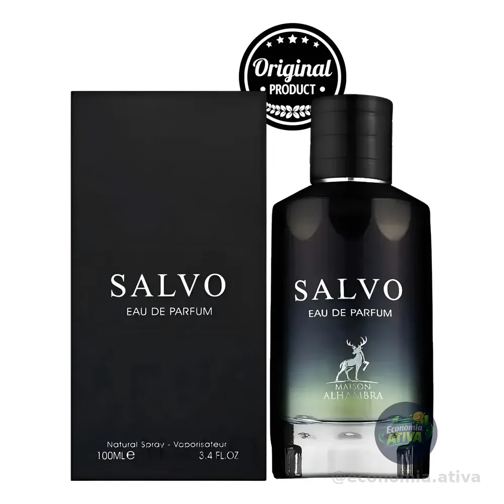 Perfume Masculino Arabe Salvo Eua De Parfum Alhmabra 100ml Original C/ Nf