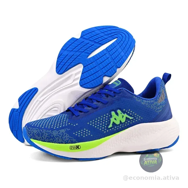 Tênis Kappa Pulse Unissex Academia Caminhada