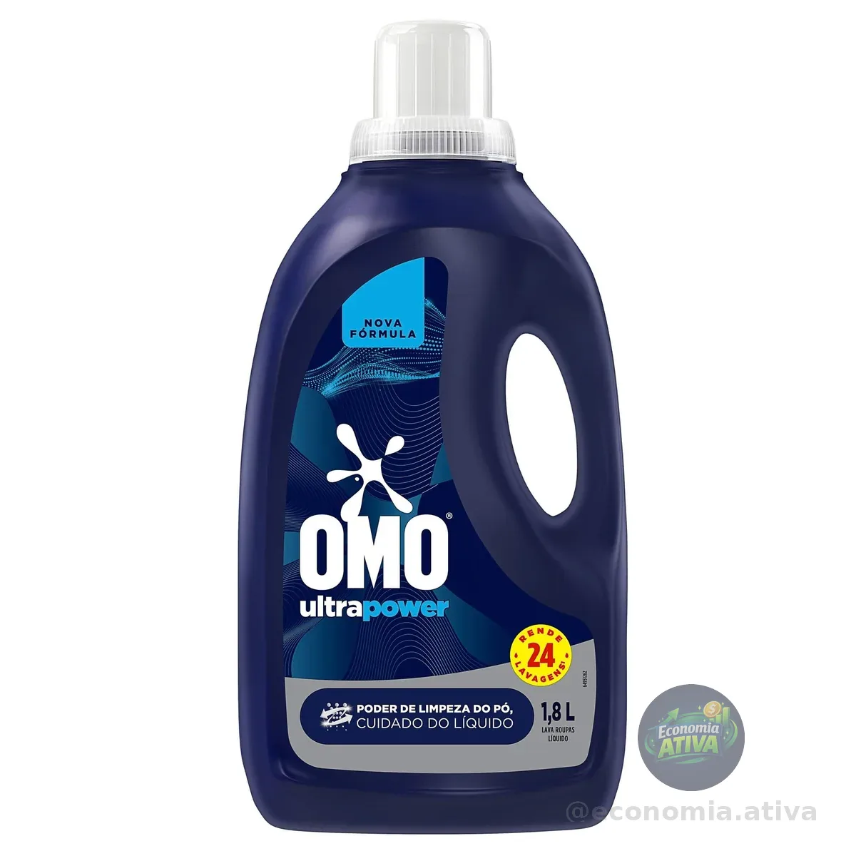Omo Sabão Líquido Ultra Power 1,8 L