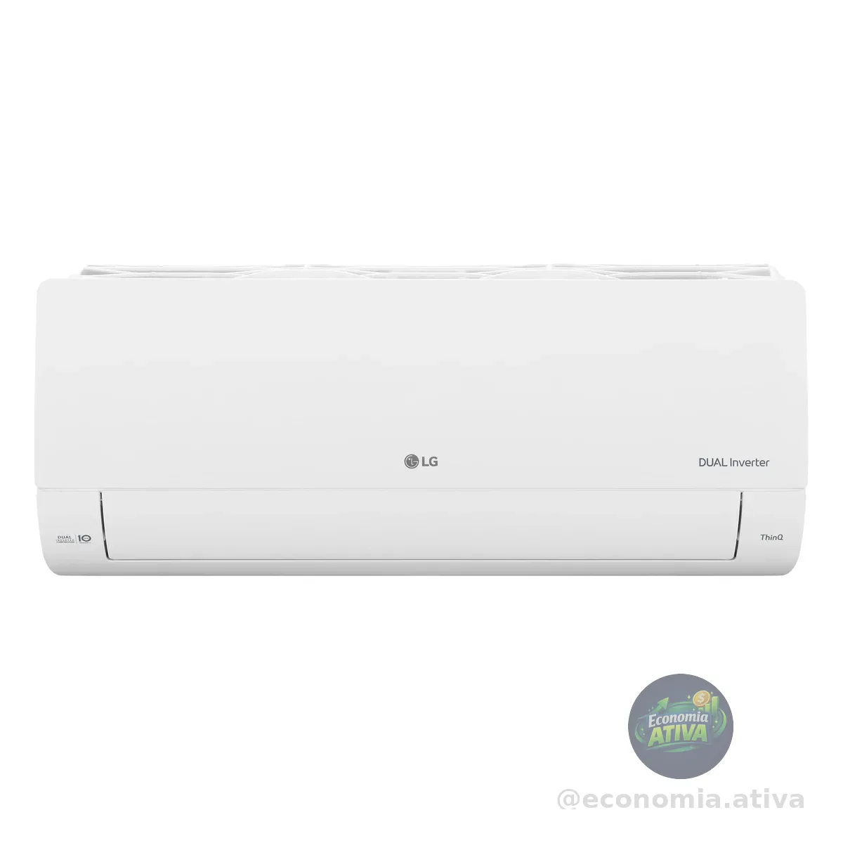 Ar Condicionado LG AI Dual Inverter Voice 9.000 BTUS Frio 220V S3-Q09AA31C