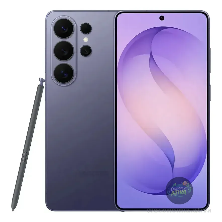 Celular Samsung Galaxy S26 Ultra 5g, 256gb, 12gb Ram, Câmera Quádrupla, Tela Grande De 6.9  Violeta