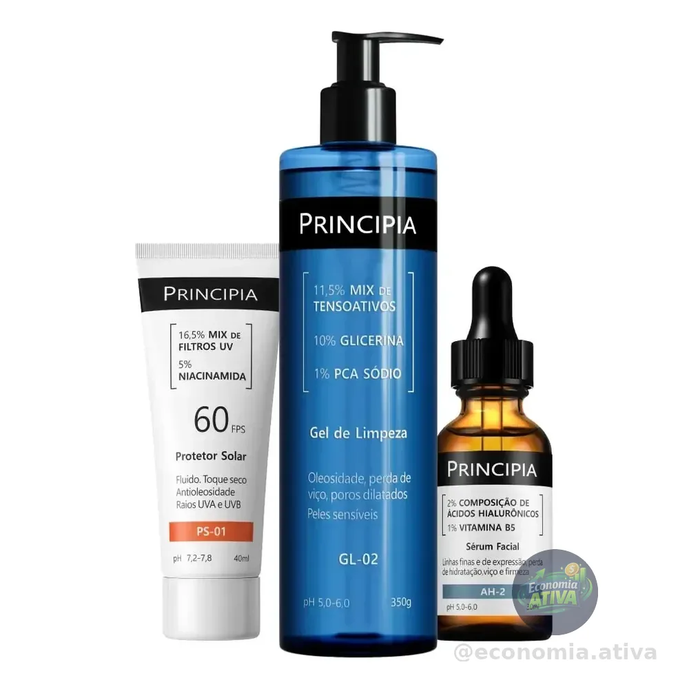 Principia Kit Primeira Rotina C/ Gl-02 + Ah-2 + Ps-01 Fps60