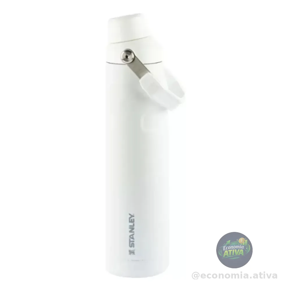 Garrafa Térmica Stanley Aerolight Fast Flow Branco Polar 1,1