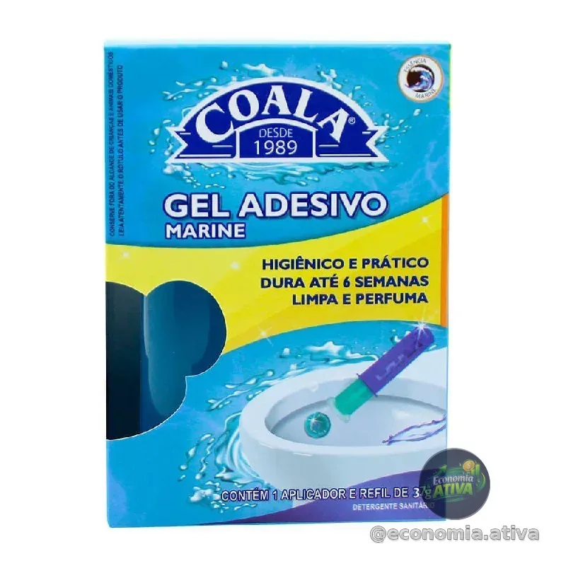 Aplicador Coala Gel Adesivo + Refil Marine 37g