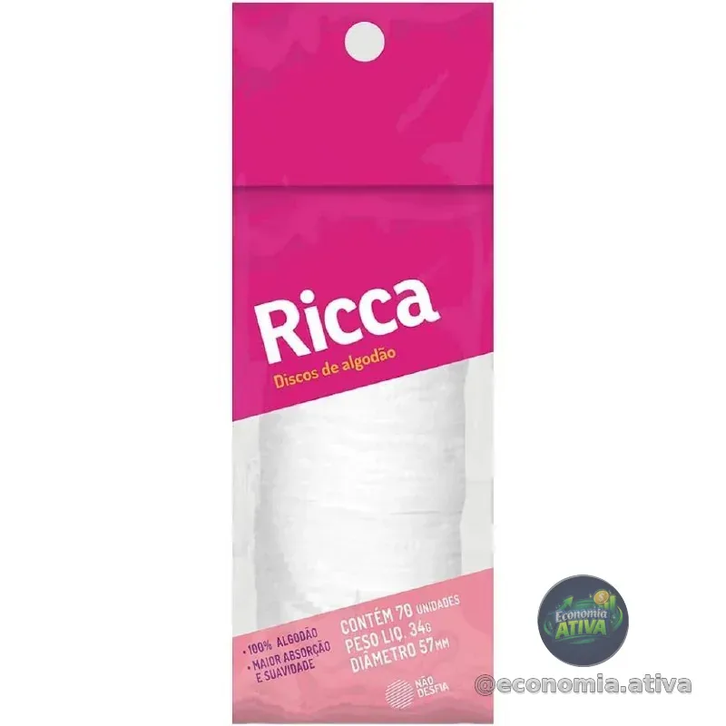 Ricca Disco de Algodão