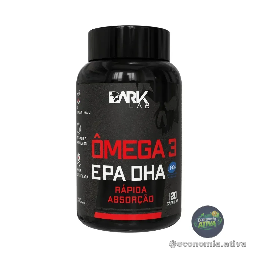 Ômega 3 Epa Dha 120 Cápsulas Dark Lab