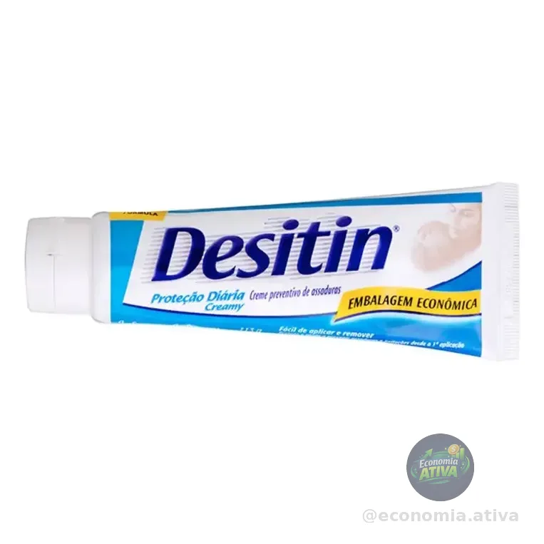 Desitin Proteção Diária Creamy Creme Preventivo De Assaduras Creamy, 113g