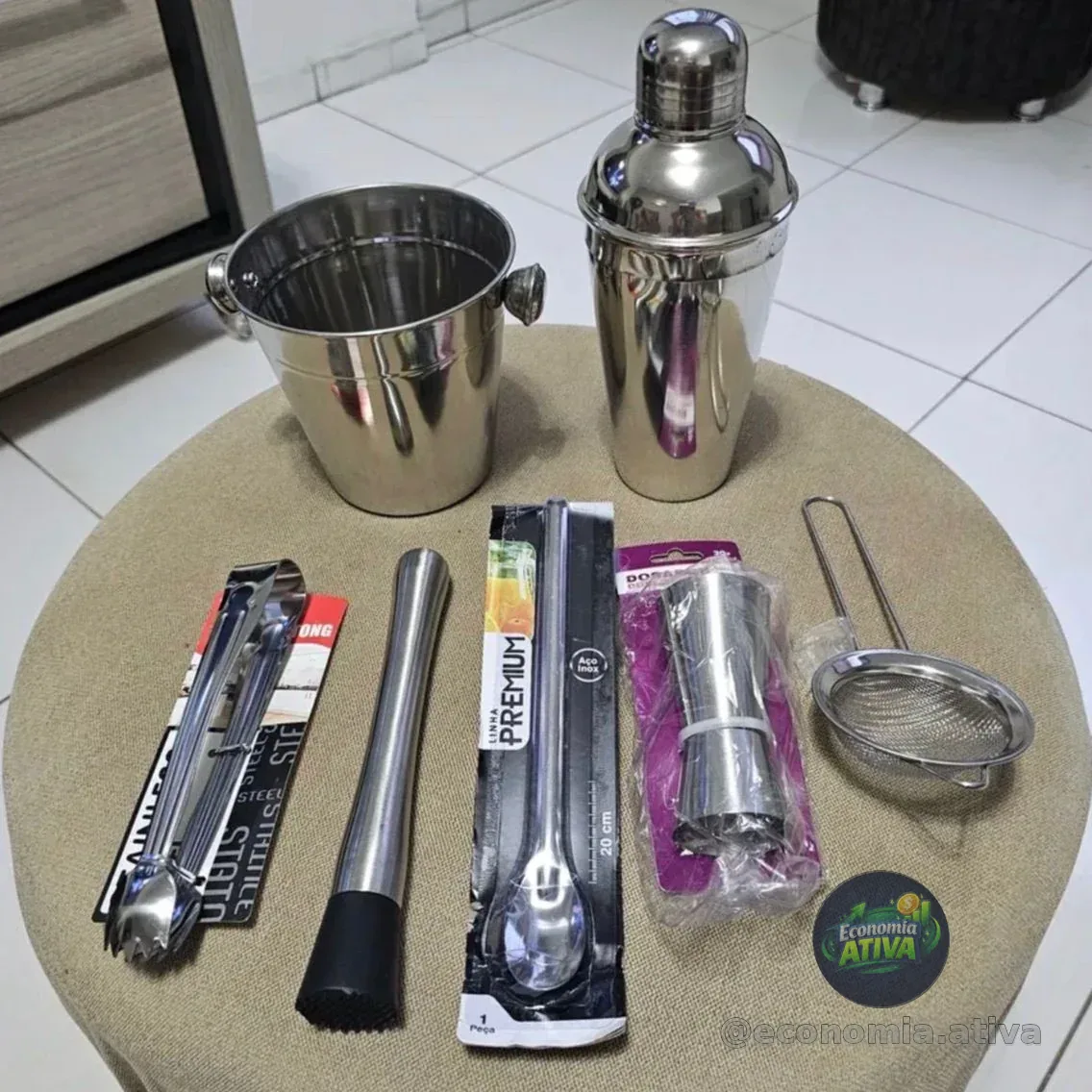 *VOU VIRAR O BARTENDER AQUI DE CASA*