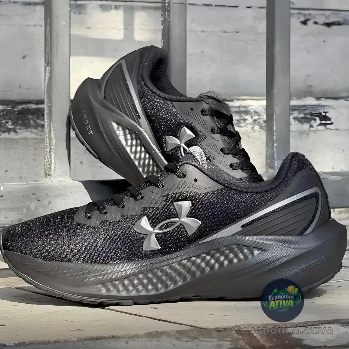 *ALL BLACK DA UA PRO TREINO*