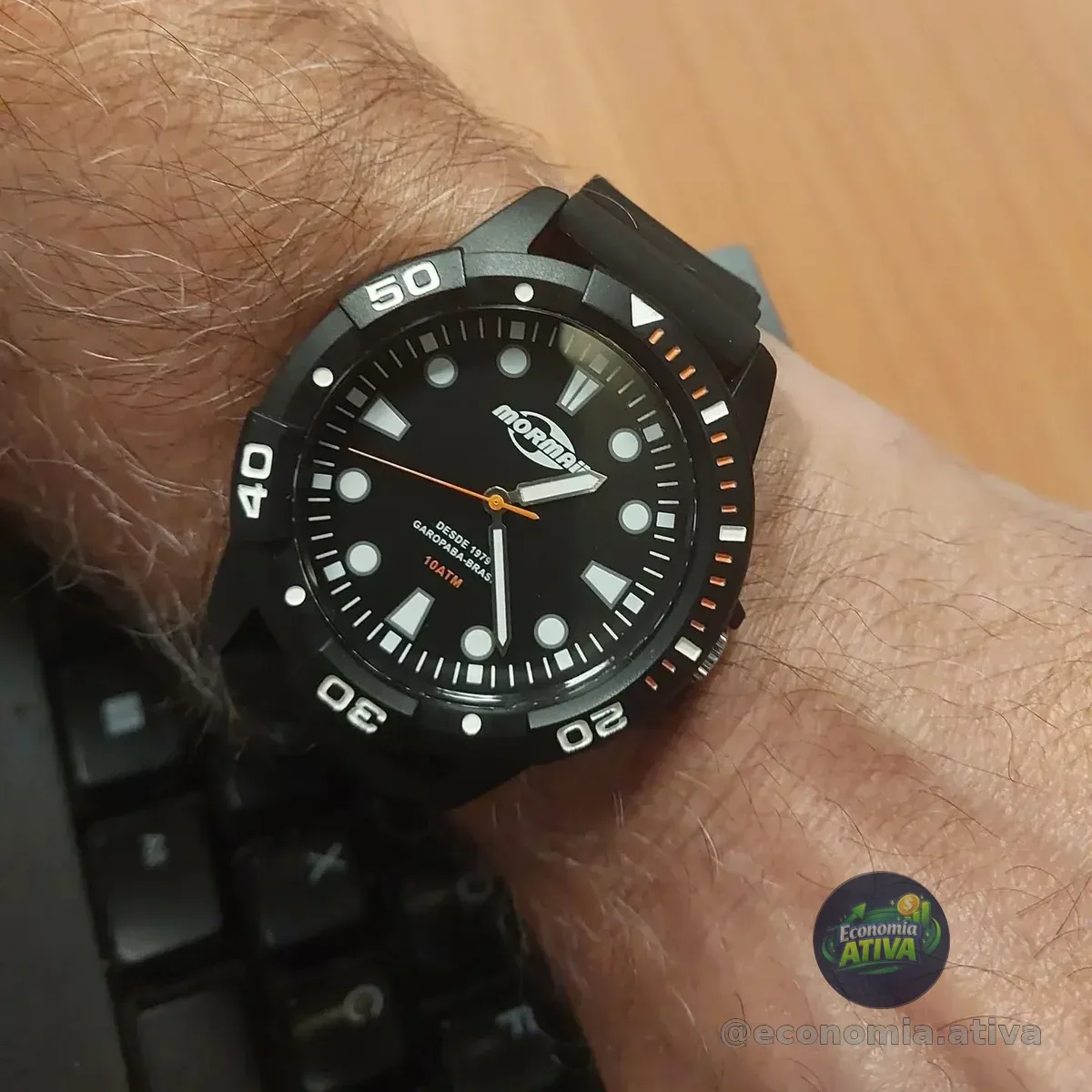 *RELÓGIO DA MORMAII POR MENOS DE 100 CONTO,*_vai acabar rápido_