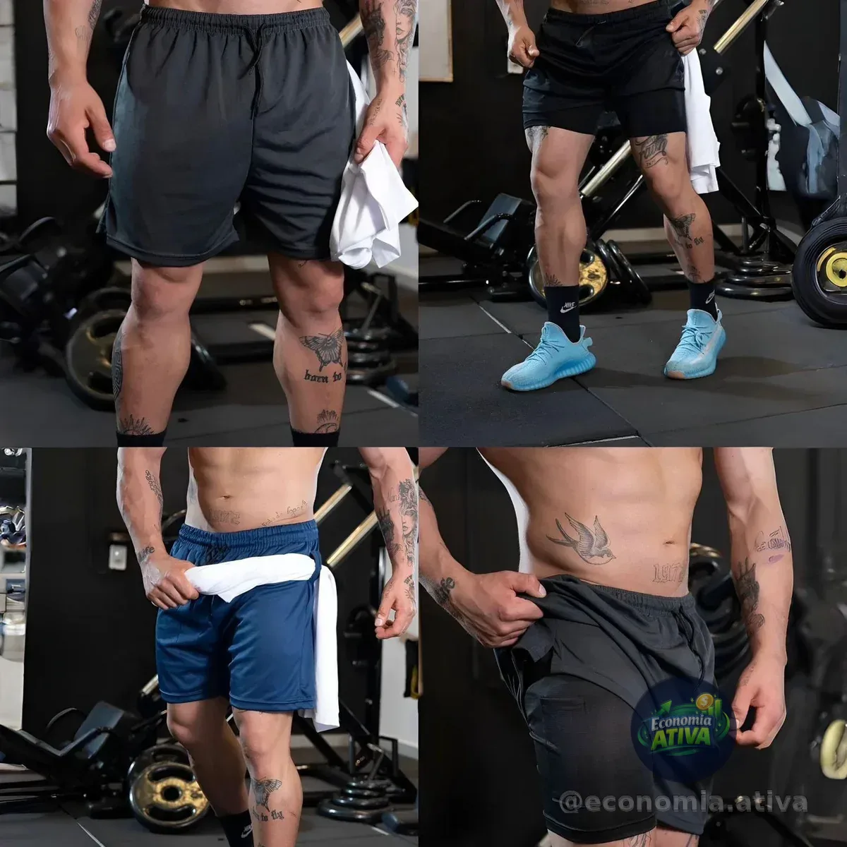 *SHORTS BOM PRA TREINAR*