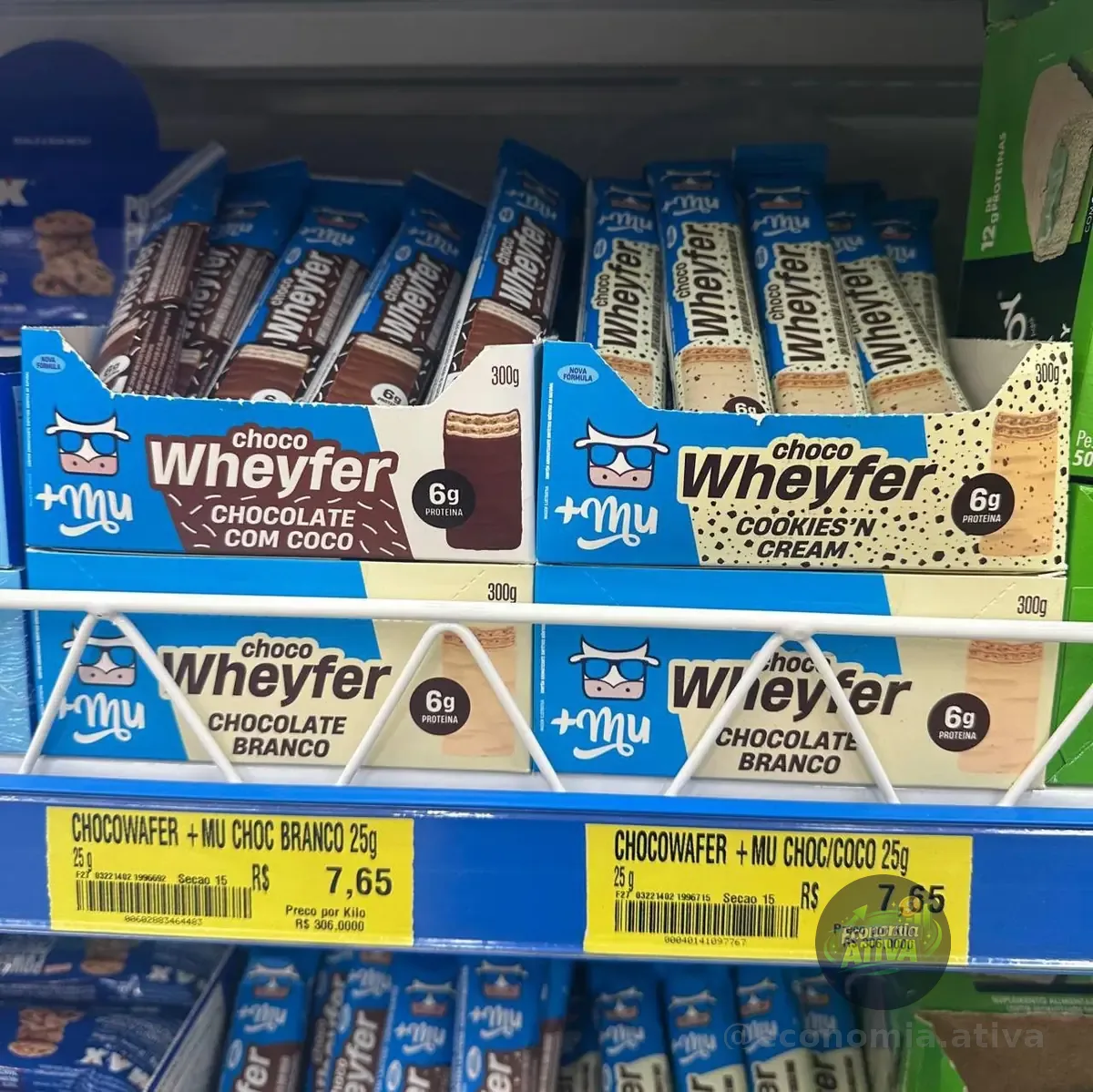 Snack Proteico Mais Mu Chocowheyfer 12x