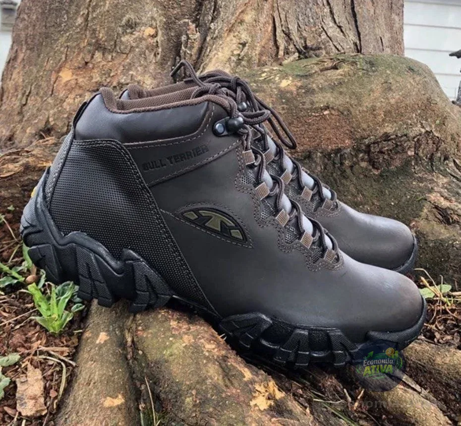 Bota Bull Terrier Sparks Masculino Couro Trilha (2 cores)