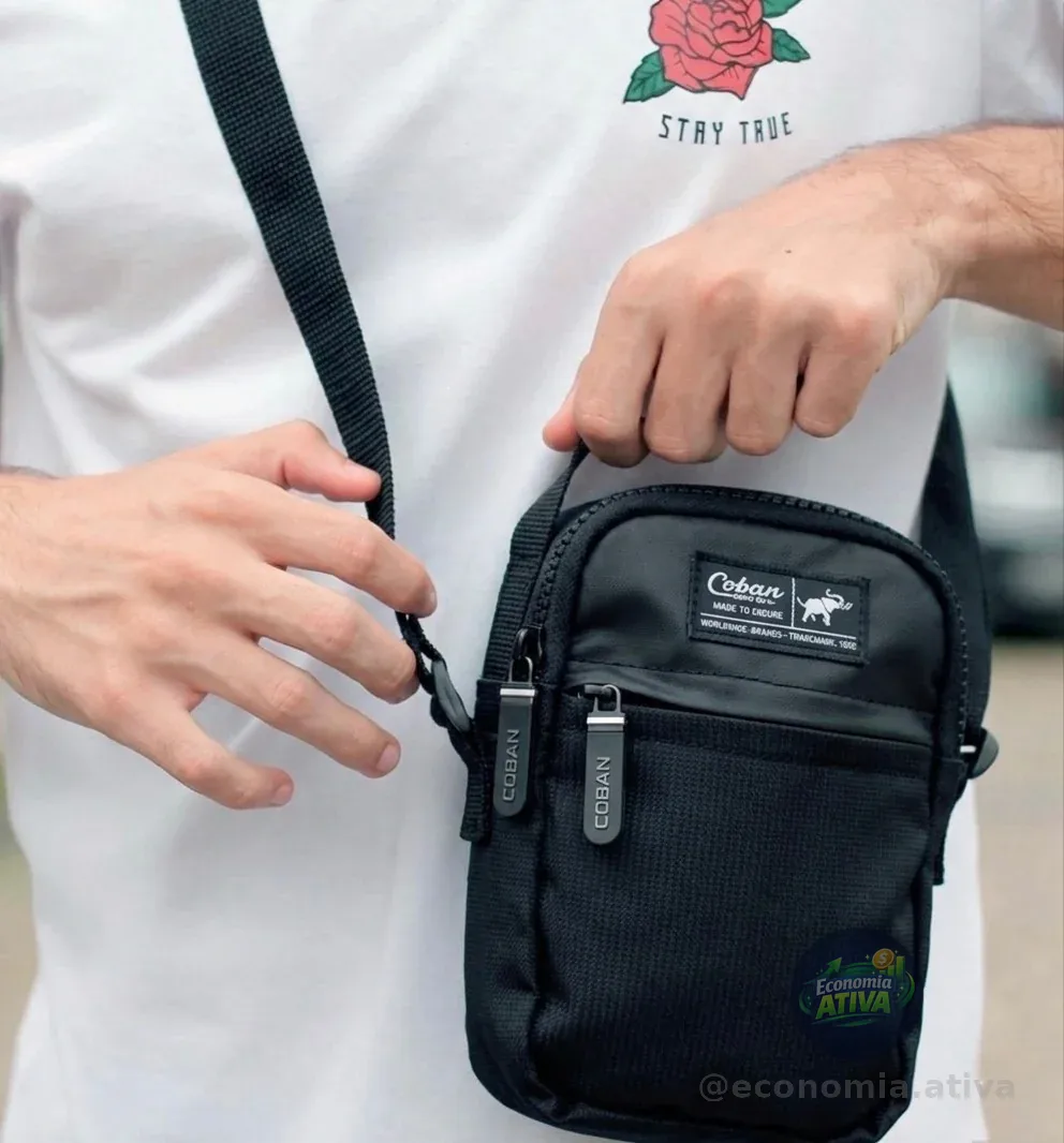 Mini Bolsa Shoulder Bag Coban Masculina