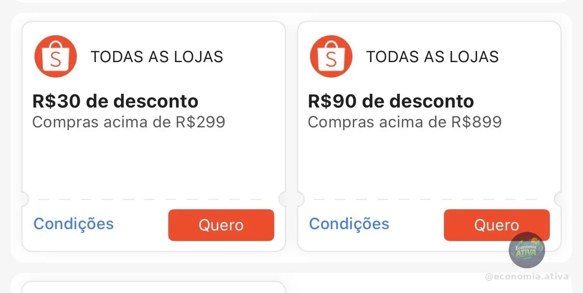 Cupom de Desconto Shopee 2026