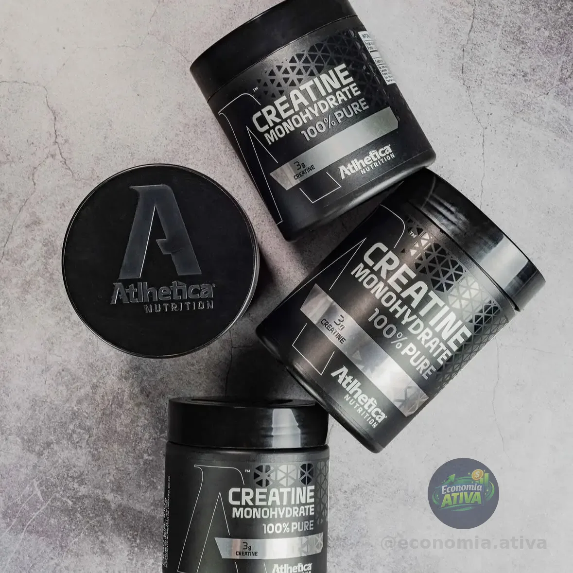 Creatine 100% Pure (300g) Atlhetica Nutrition