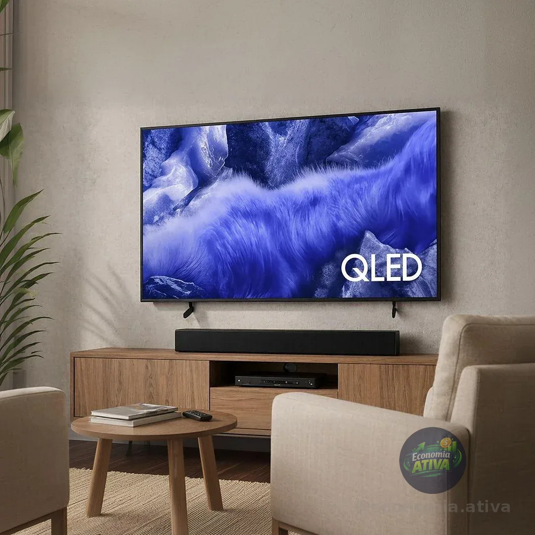 Samsung Combo Vision AI TV 55" QLED 4K QEF1 + Soundbar HW-B450F