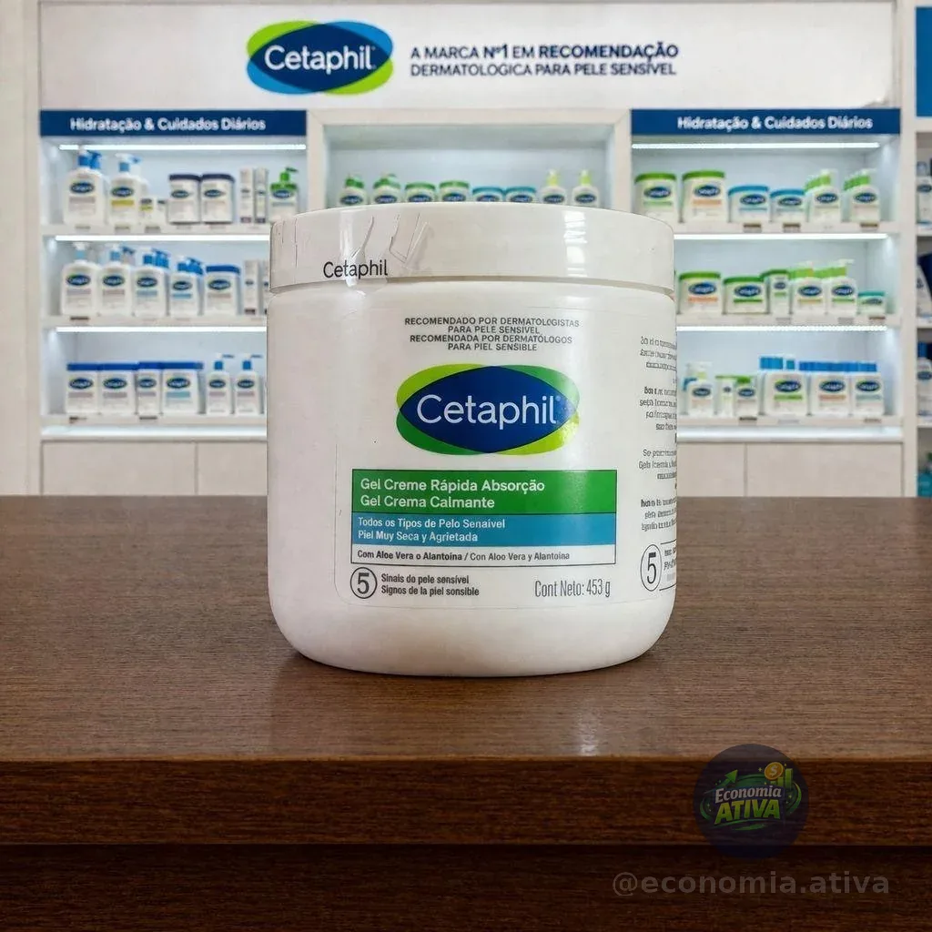 Cetaphil Creme Hidratante Corporal Para Pele Sensível 453g