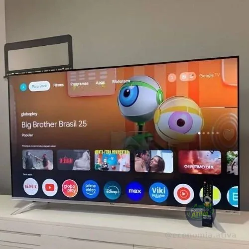 Smart TV 50" Philco QLED UHD Roku P50CRA