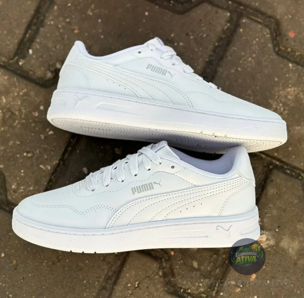 Tênis Puma Court Classic Clean BDP