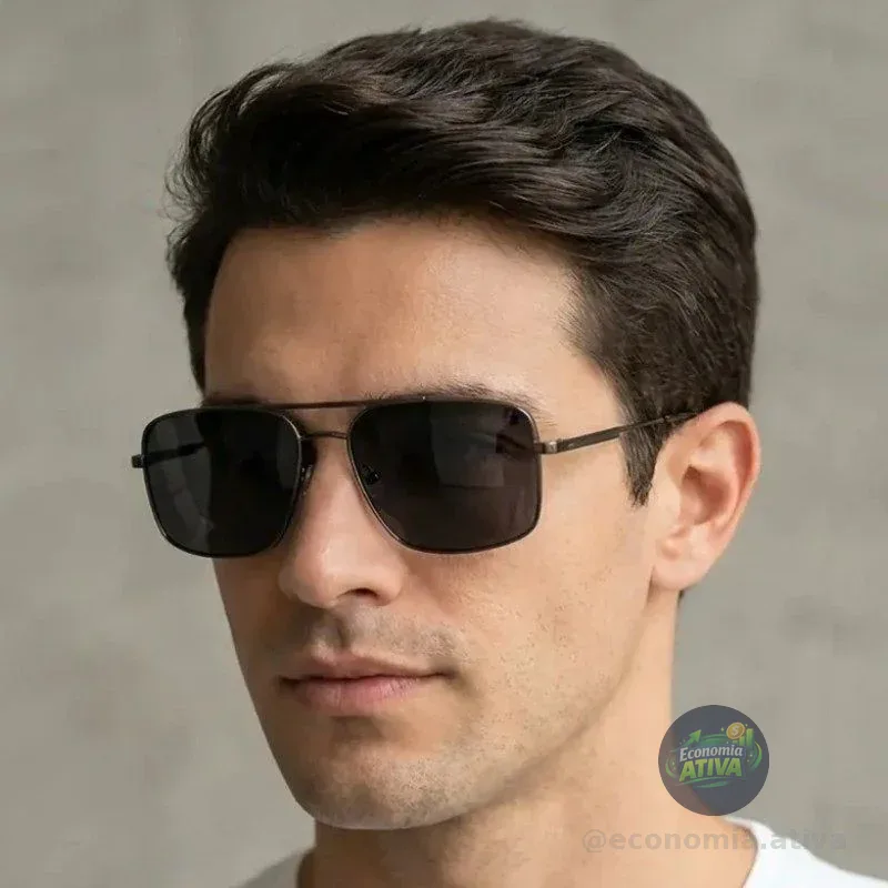 Óculos De Sol Quadrado Polo Wear