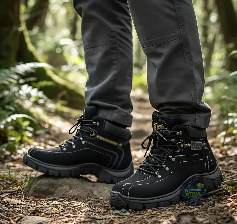 Bota Caterpillar Masculina Adventure Leve Palmilha Gel 2113