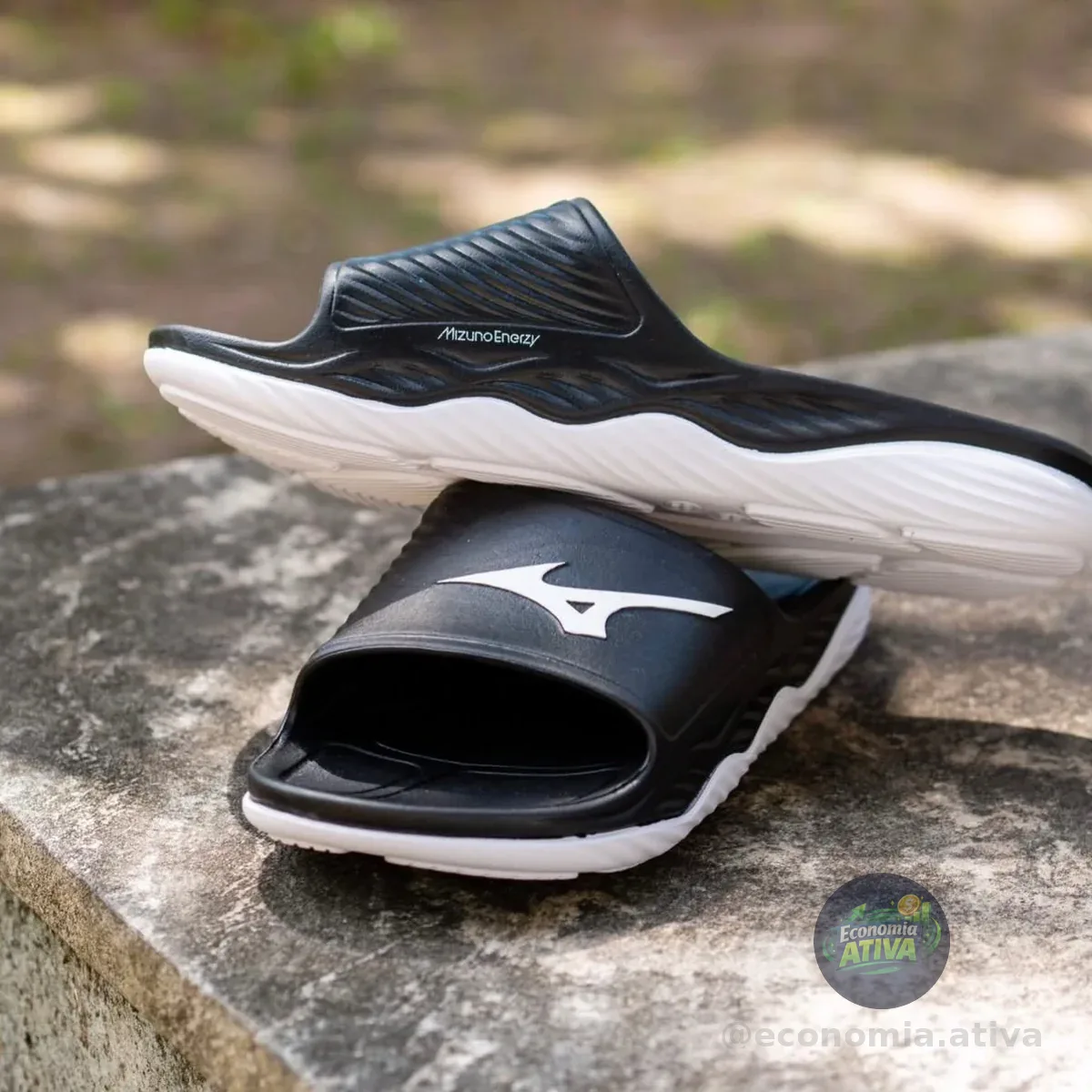 Chinelo Masculino Mizuno Slide Enerzy Anatômico