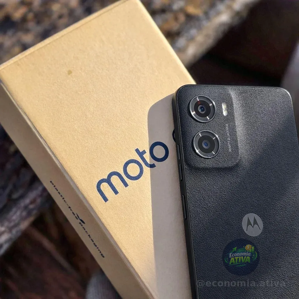 Smartphone Motorola Moto G05 256GB, 4G LTE, 12GB RAM Grafite