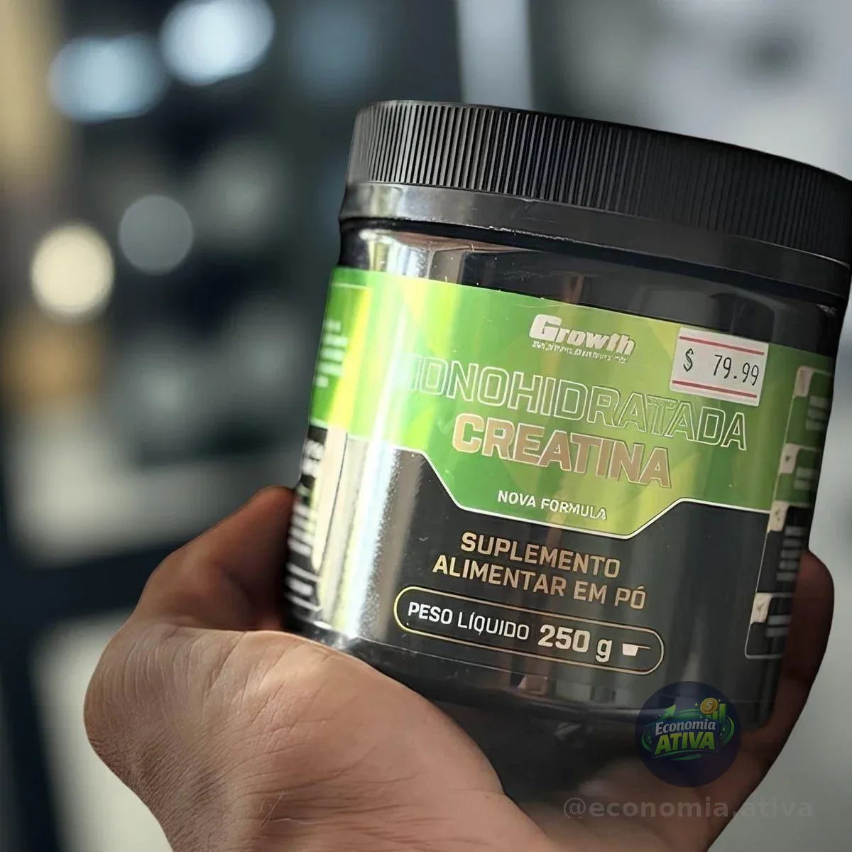 Creatina Monohidratada 250g Growth Supplements