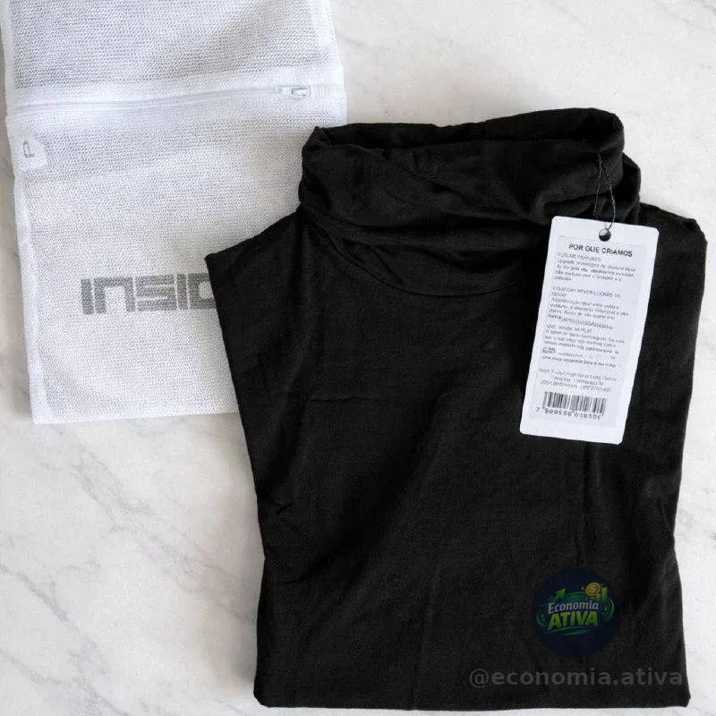 Blusa Feminina Insider Tech T-shirt High Neck