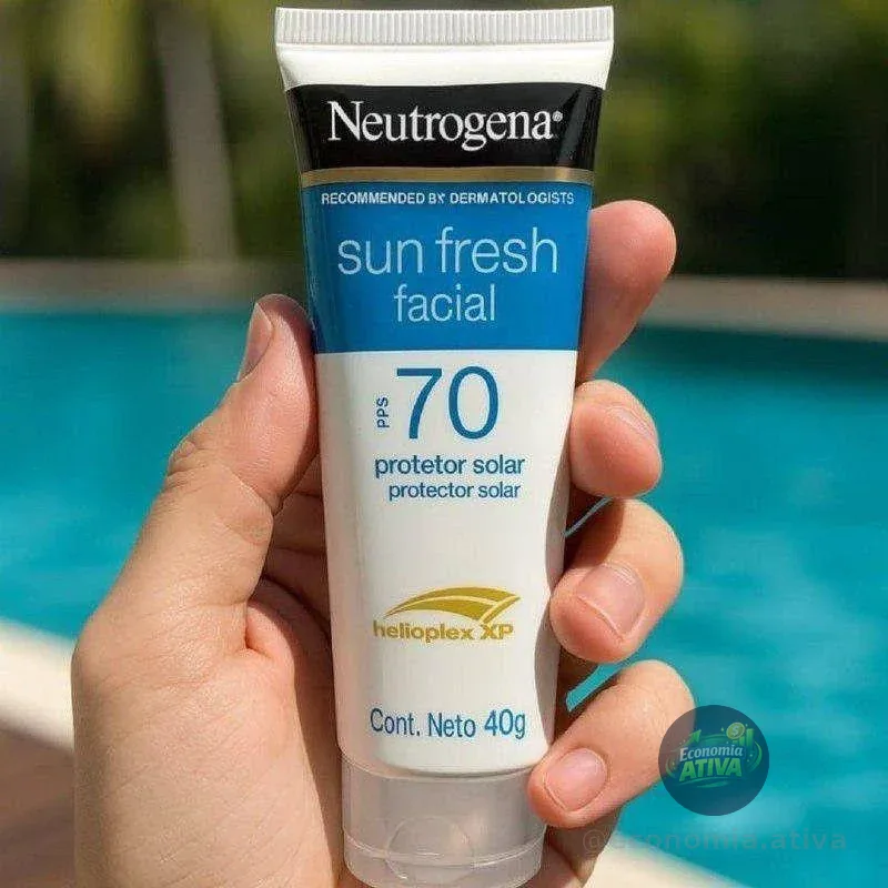 Neutrogena Sun Fresh Protetor Solar Facial FPS 70 40g
