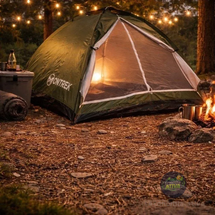 Barraca Camping 4 Pessoas Compacta Iglu Ontrek