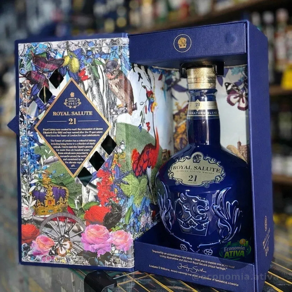 Whisky Royal Salute 21 anos The Signature Blend Escocês - 700 ml