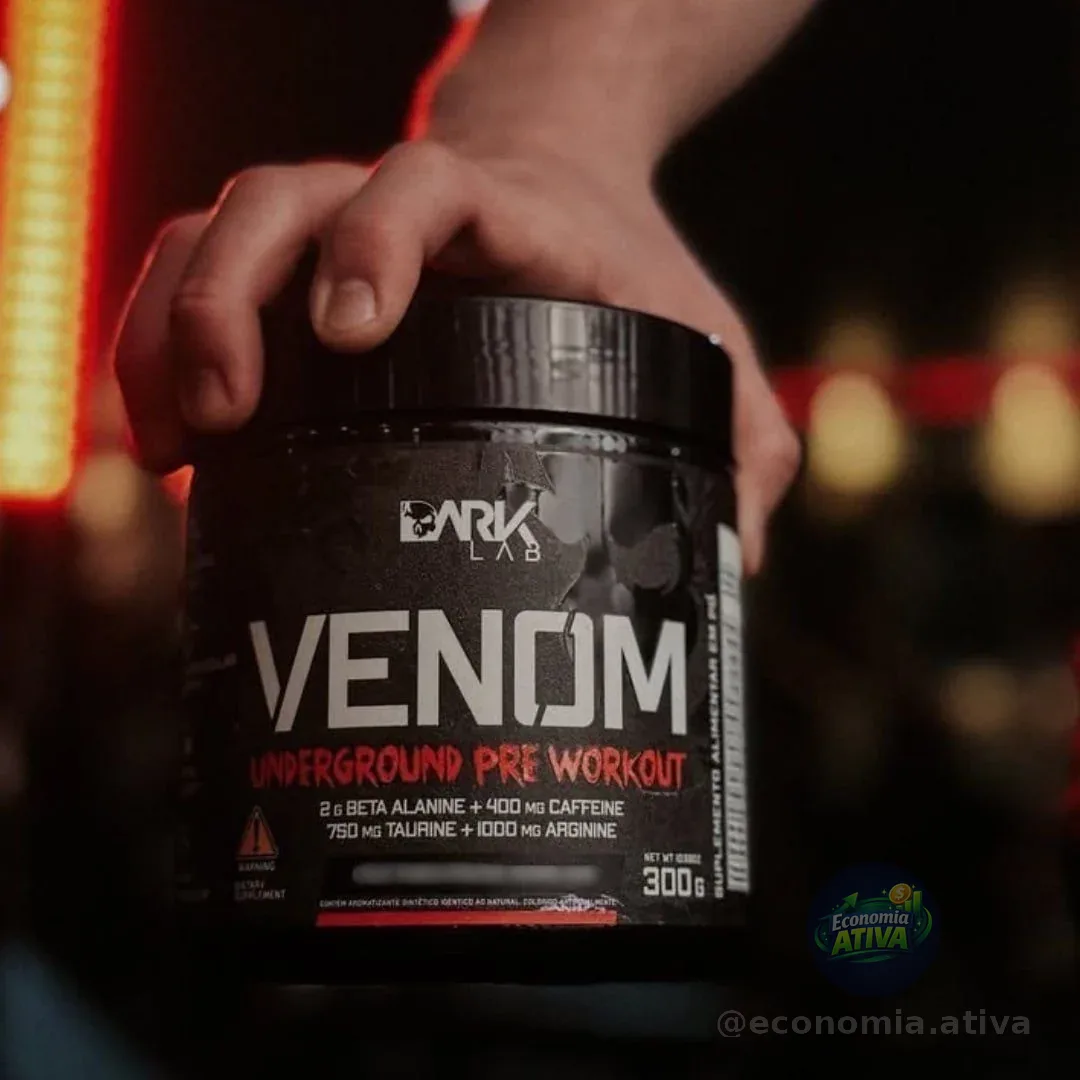Pre Treino Venom Underground 300g Dark Lab